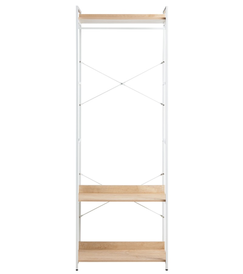 Vestidor metal haya baldas inferiores
